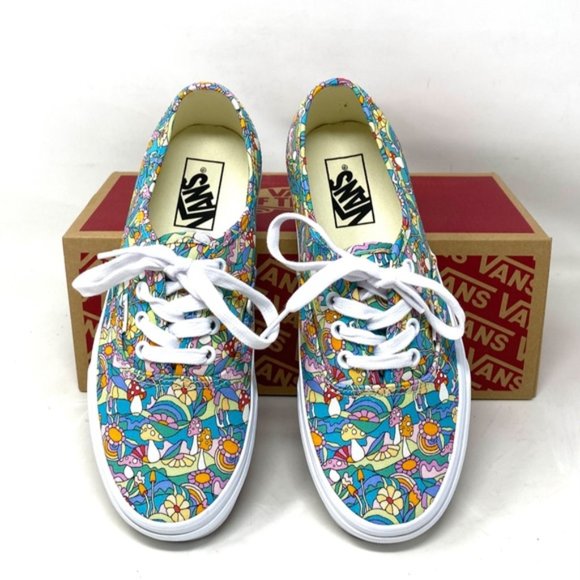 VANS Authentic New Floral Low Top Sneakers Women’s Size Canvas Skate VN0A5KS9OZQ - Picture 7 of 11